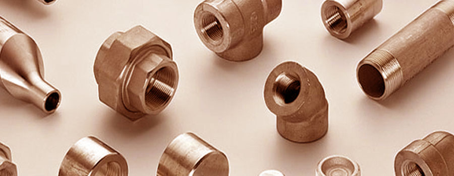 Cu-Ni 90-10 Threaded Forged Fittings